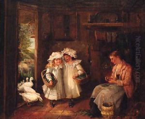 The Pea Sellers by Haynes King
