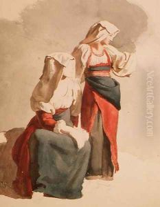 Italian Peasant Girls by Orest Kiprensky