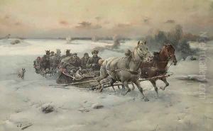 Sleigh by J. Konarski