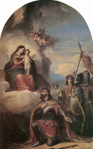 Devoutness of St Ladislas 1858 - view 1