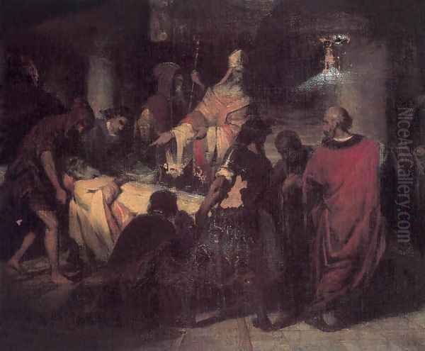 The Deliverance of St Marks Corpse 1846 - view 1