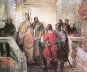 The Venetians Asking the Deliverance of St Marks Corpse c. 1846