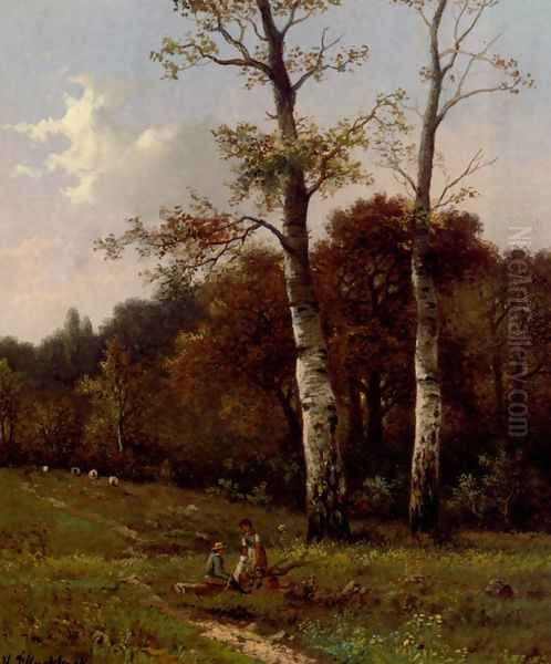 A Picnic Before The Woods - view 1