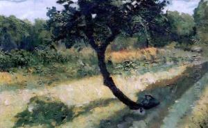 Tree in the Field (Arbre dans le champ) by Leon Kaufmann (Kamir)