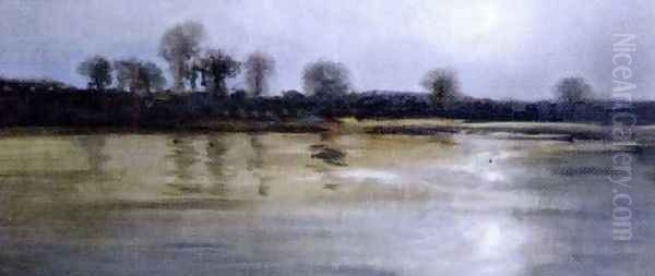 Landscape in the Twilight (Paysage au crepuscule) - view 1