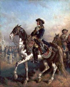The Cavalryman by Friedrich Kaiser
