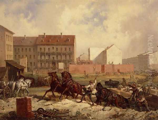 Period of Promoterism Construction of the Grenadierstrasse Berlin - view 1