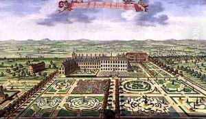 Her Majestys Royal Palace at Kensington by Leonard Knyff
