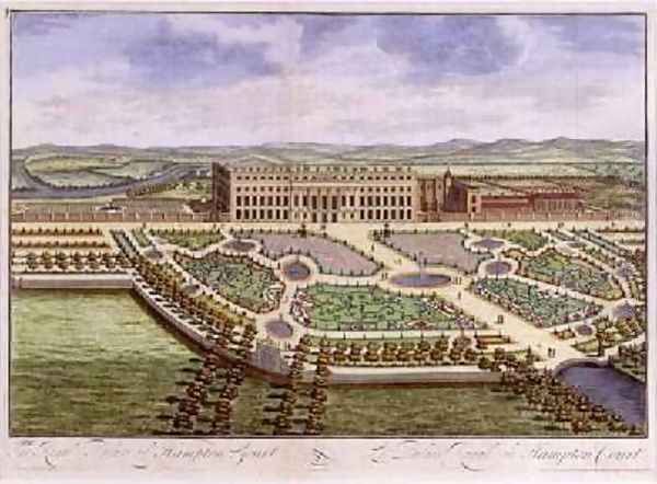 The Royal Palace of Hampton Court - view 1