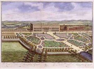 The Royal Palace of Hampton Court by Leonard Knyff