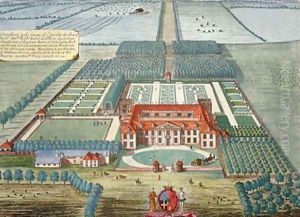 Grimsthorp in the county of Lincoln by Leonard Knyff