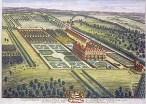 Hamstead Marshall in the county of Berkshire by Leonard Knyff