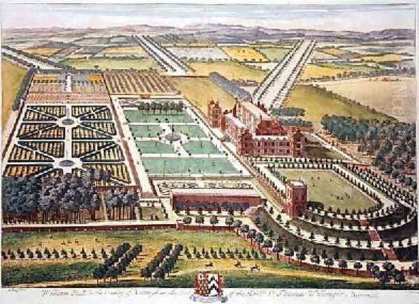 Wollaton Hall in the county of Nottingham - view 1