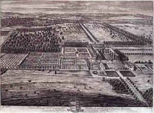 Prospect of Temple Newsam House from the East by Leonard Knyff