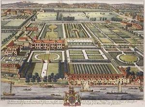 The House at Chelsea in the county of Middlesex by Leonard Knyff