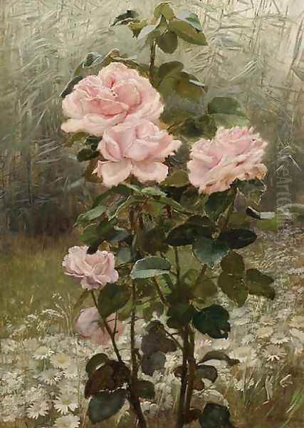 Roses in a Garden - view 1