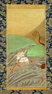 The Boatman by Ogata Korin