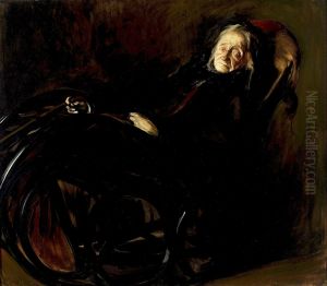 Portrait of Pelagia Witoslawska by Konrad Krzyzanowski