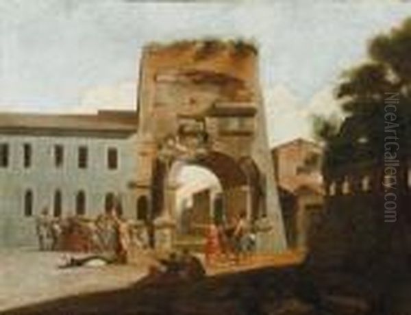 Veduta Dell'arco Di Tito - view 1