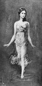 Isadora Duncan 1877-1927 by Friedrich August von Kaulbach