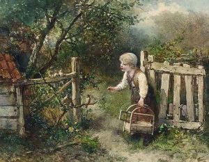 Little Bird Catcher by Johan Mari Ten Kate