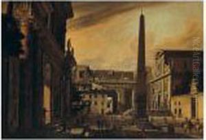 Bears Date On The Chimney Of The Building To The Left Of The Archway: