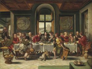 Workshop The Last Supper by Pieter Coecke Van Aelst