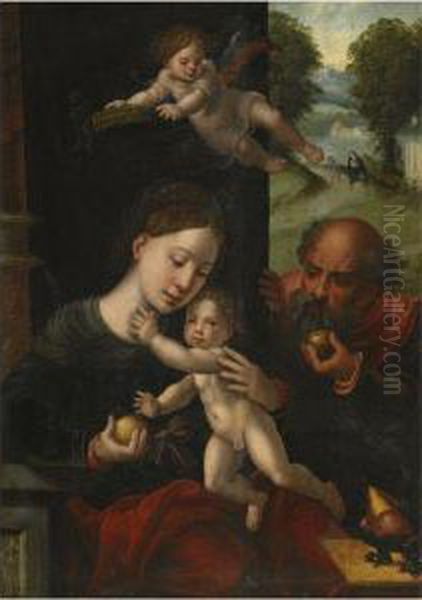 The Holy Family, The Flight Into Egypt Beyond - view 1