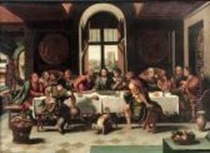The Last Supper by Pieter Coecke Van Aelst