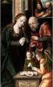 Anbetung Des Kindes by Pieter Coecke Van Aelst