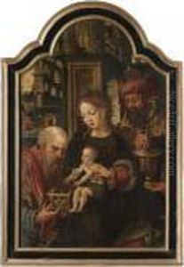 The Adoration Of The Magi by Pieter Coecke Van Aelst