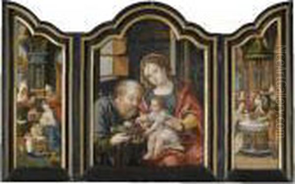 A Triptych: - view 1