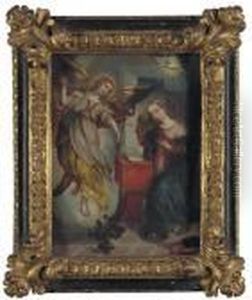 The Annunciation by Pieter Coecke Van Aelst