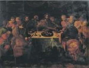 The Last Supper by Pieter Coecke Van Aelst