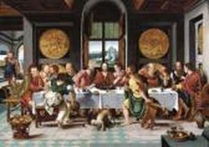 The Last Supper by Pieter Coecke Van Aelst