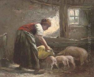 Feeding time by Johan Mari Ten Kate