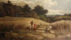 The Harvesters by George Vicat Cole