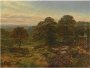 An Autumnal Evening by George Vicat Cole