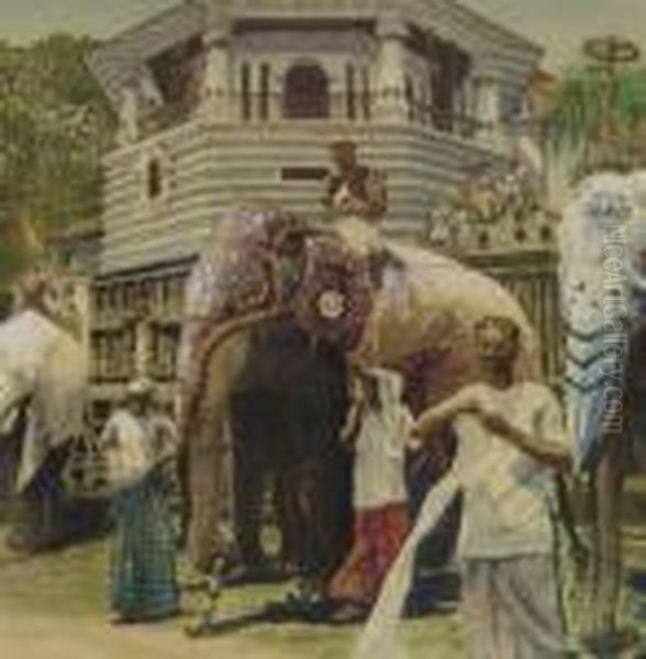 The Temple Of The Tooth, Kandy - view 1