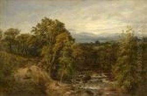 Near Dolgelly, North Wales by George Vicat Cole