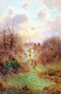 The Huntsman Returning Home by George Vicat Cole