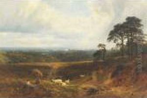 A Surrey Landscape by George Vicat Cole