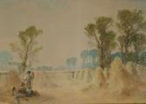 A Rest From Harvest by George Vicat Cole