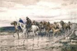 Butteri A Cavallo by Enrico Coleman