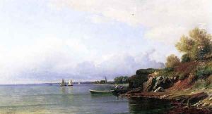 On the Coast near Marblehead by John Ross Key
