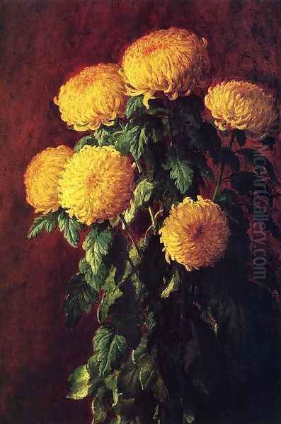 Chrysanthemums - view 1