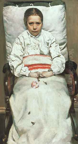 The Sick Girl 1880-81 - view 1