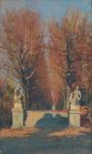 Viale In Villa Della Regina - view 1