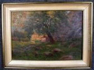 ''paesaggio Montano Con Borgo'' by Giovanni Colmo