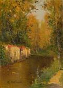 Paesaggio Con Ruscello by Giovanni Colmo